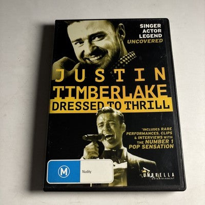 Justin Timberlake - Dressed to Thrill (DVD, 2014) Region 4