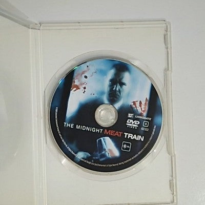 The Midnight Meat Train (DVD, 2008) Bradley Cooper, Brooke Shields Region 4