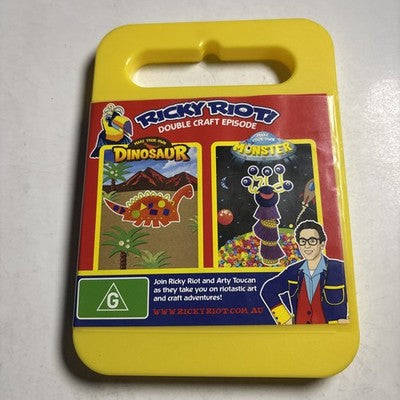Ricky Riot! Double Craft Episode Make Your Own Dinosaur / Monster DVD Region 4