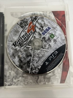 Virtua Tennis 4 Sony PlayStation PS3 2011 Game