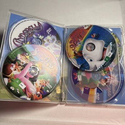 Snow White / Little Princess / Sleeping Beauty / Moby Dick / Cinderella DVD