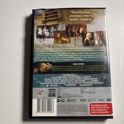 The House of Wax (DVD, 2005) Paris Hilton, Elisha Cuthbert Region 4
