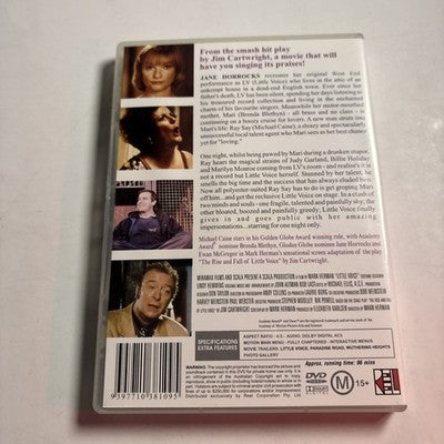 Little Voice (DVD, 1998) Michael Caine Region 4 NEW