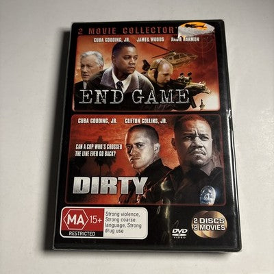 End Game / Dirty (DVD, 2006) Cuba Gooding Jr. Region 4 *New Sealed*