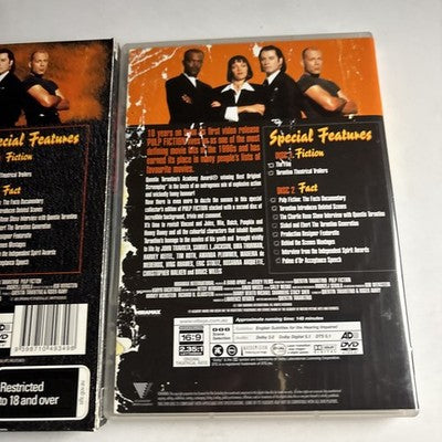 Pulp Fiction (10th Anniversary Special Edition, DVD, 1994) Region 4