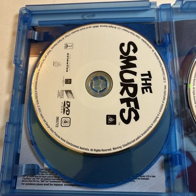 The Smurfs (Blu-ray + DVD, 2011) All Regions