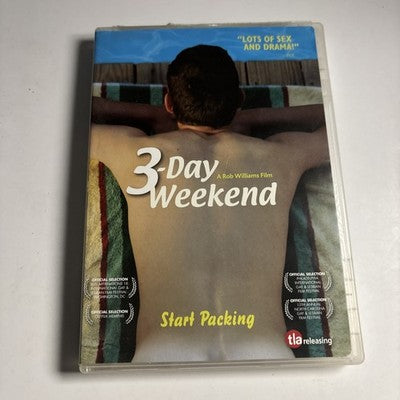 3-Day Weekend - A Rob Williams Film (DVD, 2008) Region 1