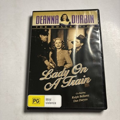 Deanna Durbin: Lady on a Train (DVD, 1945) Region 4 NEW