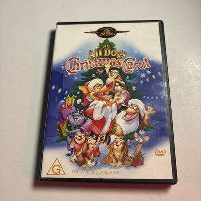 An All Dogs Christmas Carol (DVD, 1998) Region 4