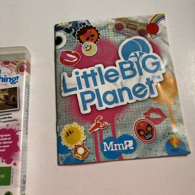 LittleBigPlanet (Sony PlayStation 3, 2008) - Includes Manual