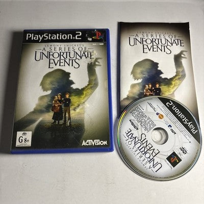 Lemony Snickets A Series Of Unfortunate Events PS2 Sony Playstation 2 Game PAL