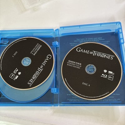 Game of Thrones : Season 4 (Blu-ray, 2014) Region B