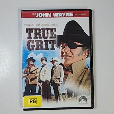 True Grit (DVD, 1969) John Wayne, Glen Campbell Region 4