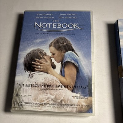 The Notebook - Platinum Edition (DVD, 2004) Ryan Gosling, Region 4