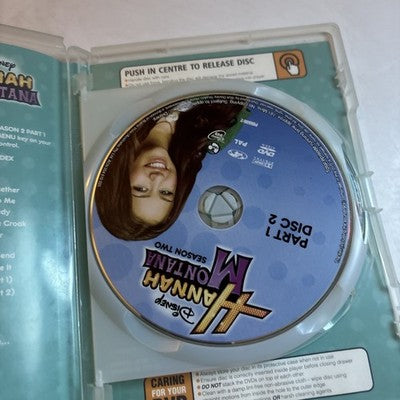 Hannah Montana : Season 2 : Part 1 (DVD, 2008) Region 4