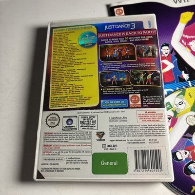 Just Dance 3 : Special Edition - Nintendo Wii Game (PAL) With Manual