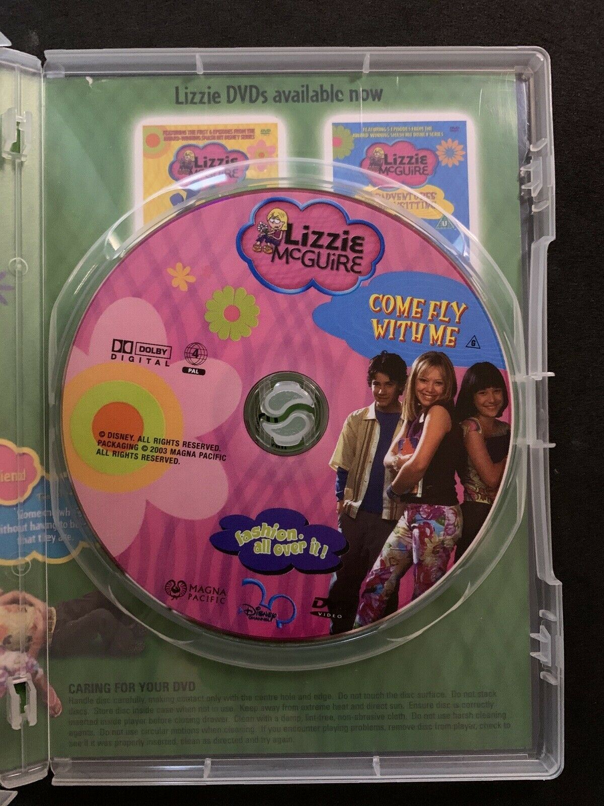 Lizzie McGuire - Come Fly With Me : Vol 3 (DVD, 2003) Region 4