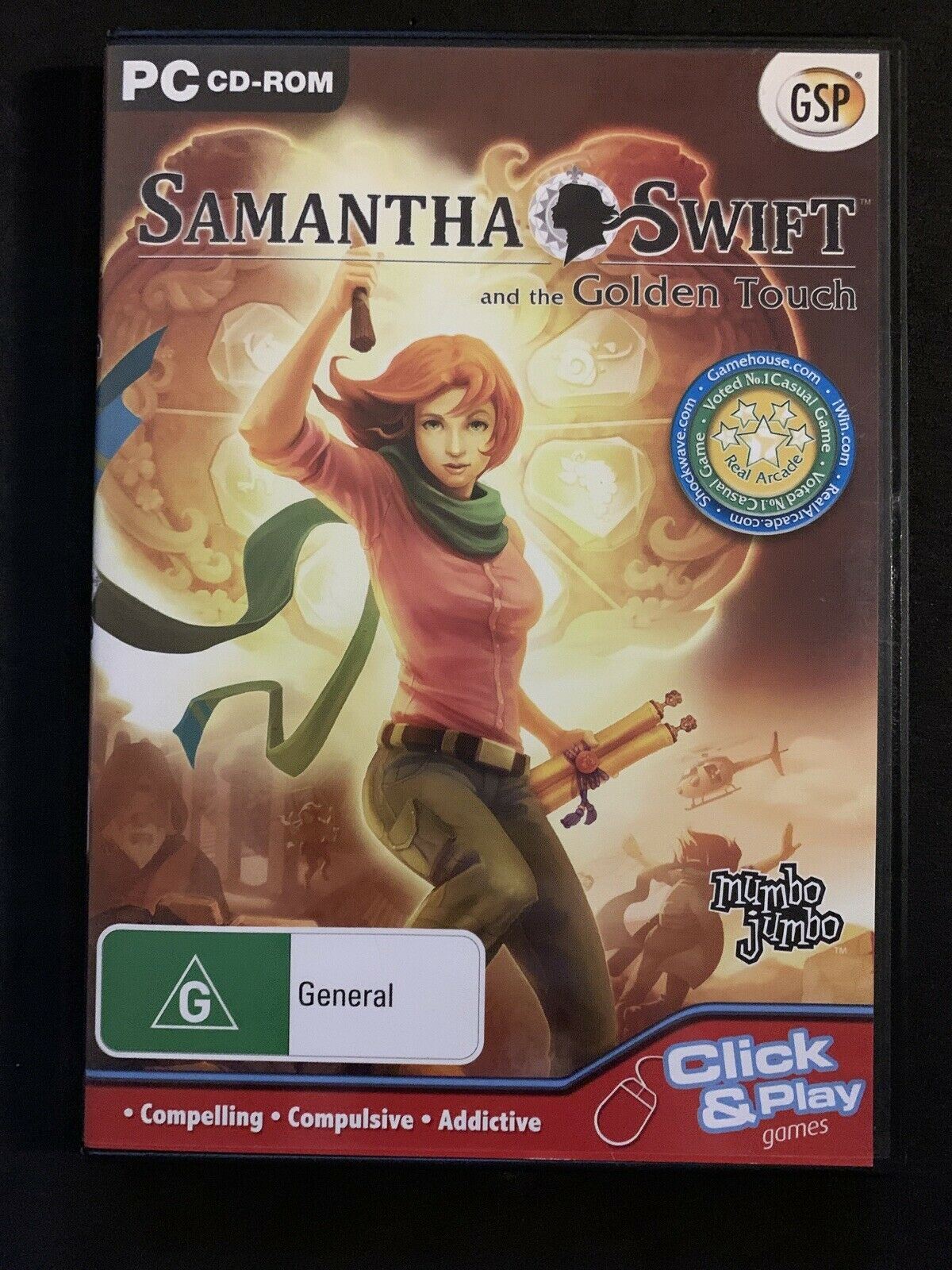 Samantha Swift and the Golden Touch - (PC CD-ROM)  Hidden Object Game
