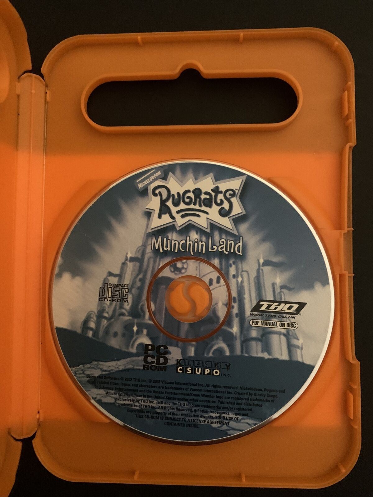 Rugrats: Munchin Land PC Windows CD Game