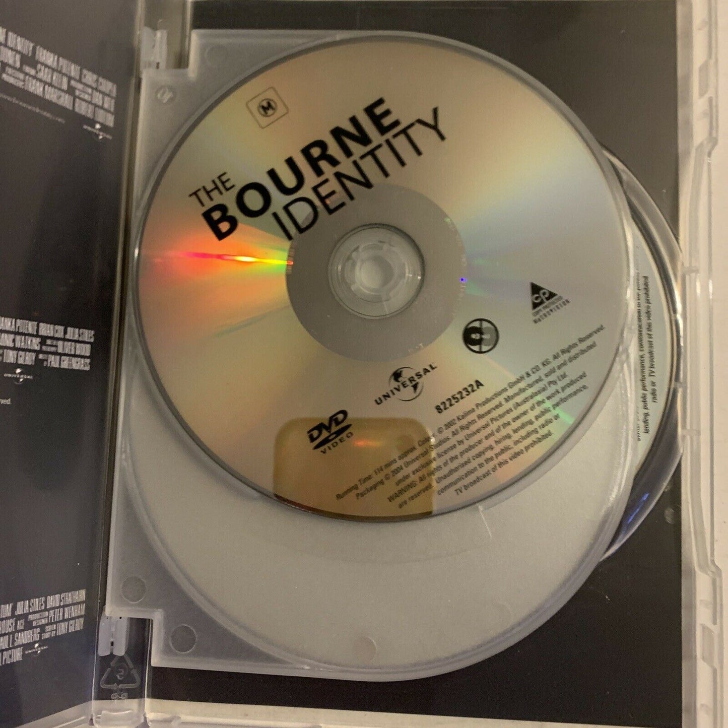 The Bourne Identity / The Bourne Supremacy / The Bourne Ultimatum  (DVD, 2008)