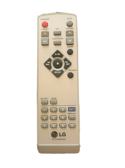 Genuine LG Original REMOTE CONTROL Audio  (6710CMAM09D)