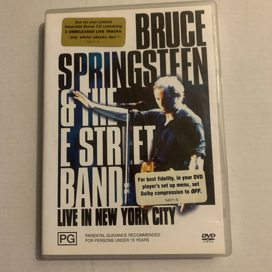 Bruce Springsteen And The E Street Band - Live In New York City (DVD, 2001)