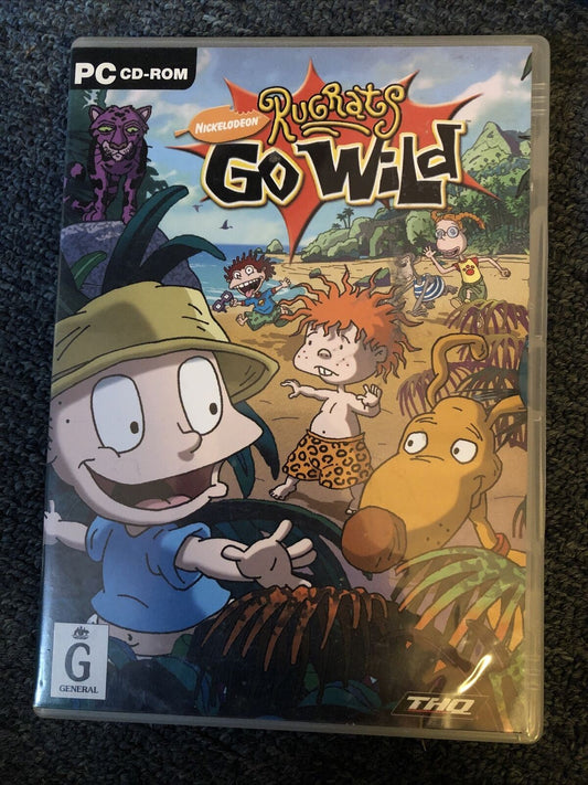 Rugrats Go Wild - PC CD-ROM  Windows Game