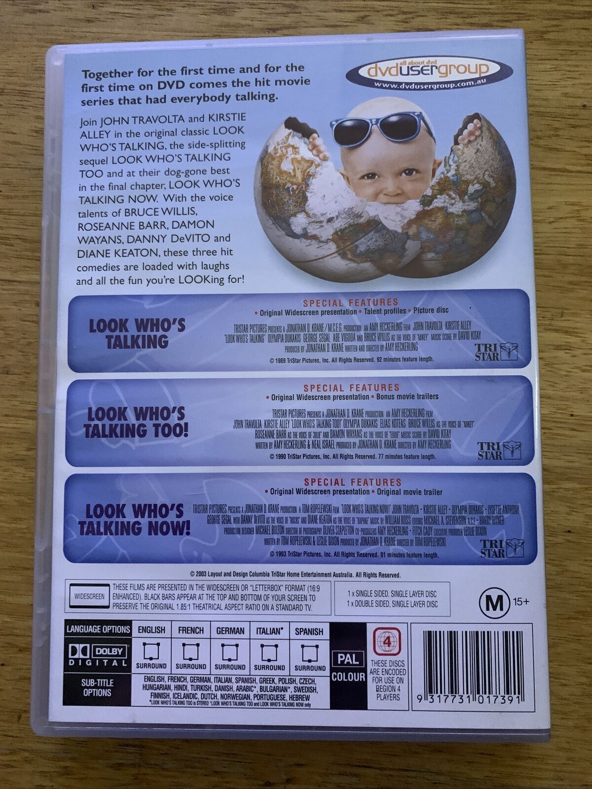 Look Who's Talking / Look Who's Talking Too! / Look Who's Talking Now! DVD