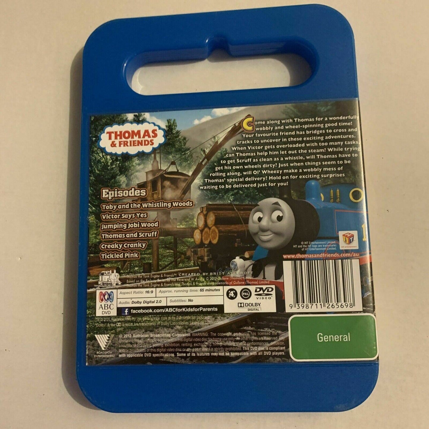 Thomas & Friends - Wobbly Wheels And Whistles (DVD, 2012) All Regions