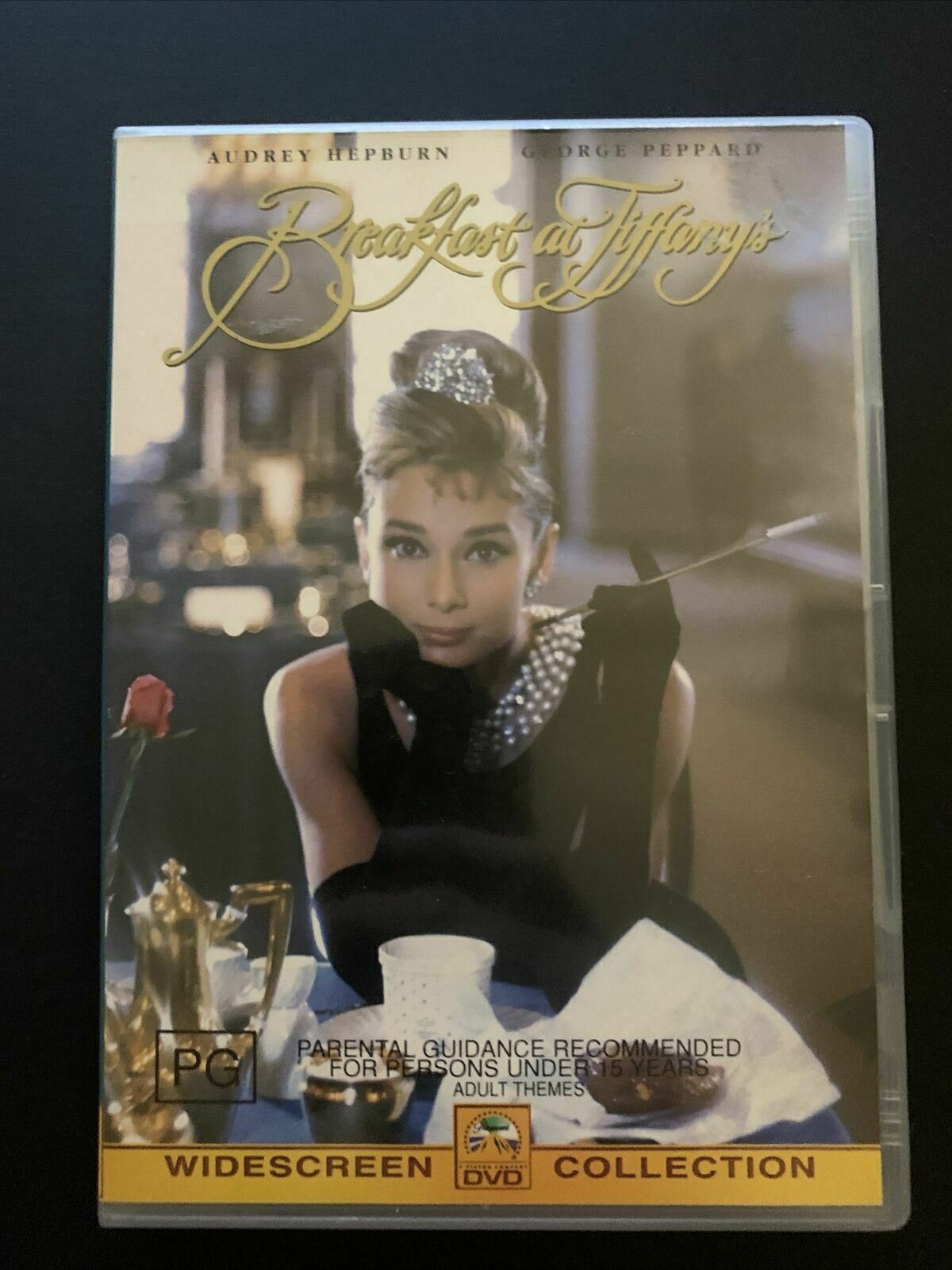 Breakfast At Tiffany's - Widescreen Edition (DVD, 1961) Audrey Hepburn. Region 4