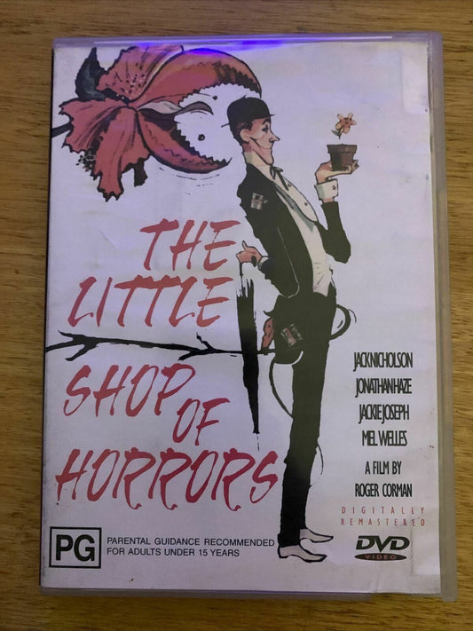 Little Shop Of Horrors (DVD, 1960) Jonathan Haze, Jackie Joseph, Mel Welles. R4