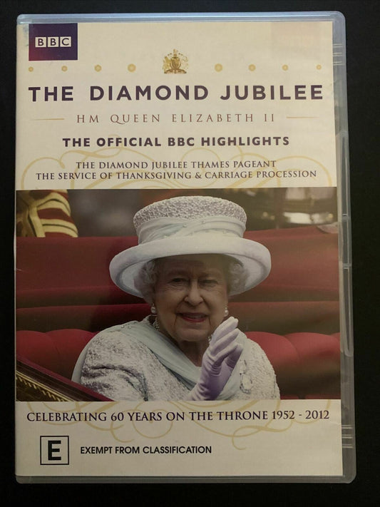 Diamond Jubilee - HM Queen Elizabeth II - Official BBC Highlights (DVD, 2012)