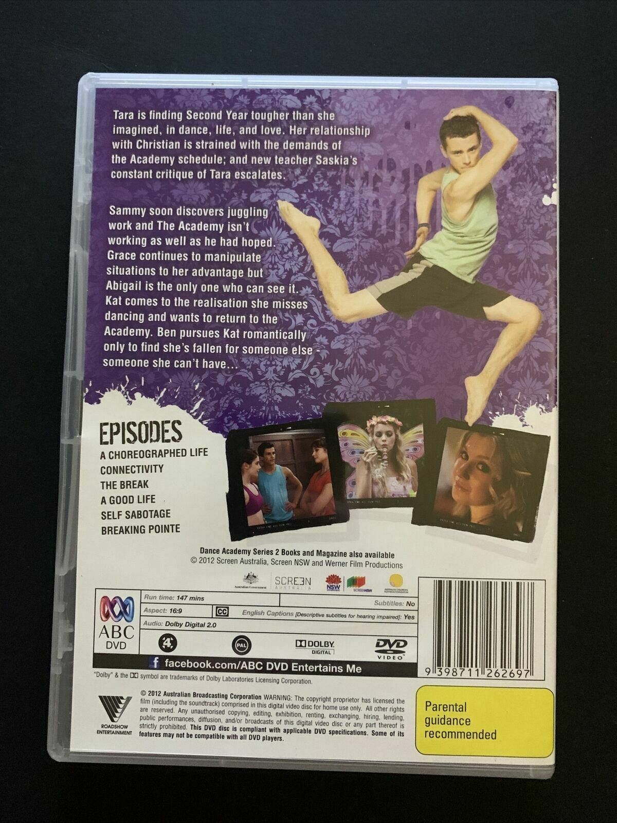Dance Academy - Breaking Pointe : Series 2 Part 2 (DVD, 2012)  Region 4