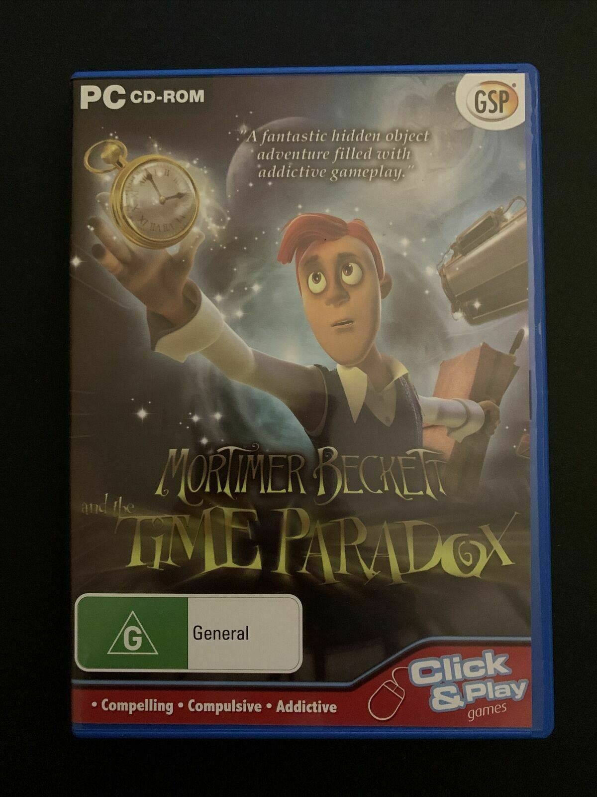 Mortimer Beckett and the Time Paradox PC Windows Hidden Object Game