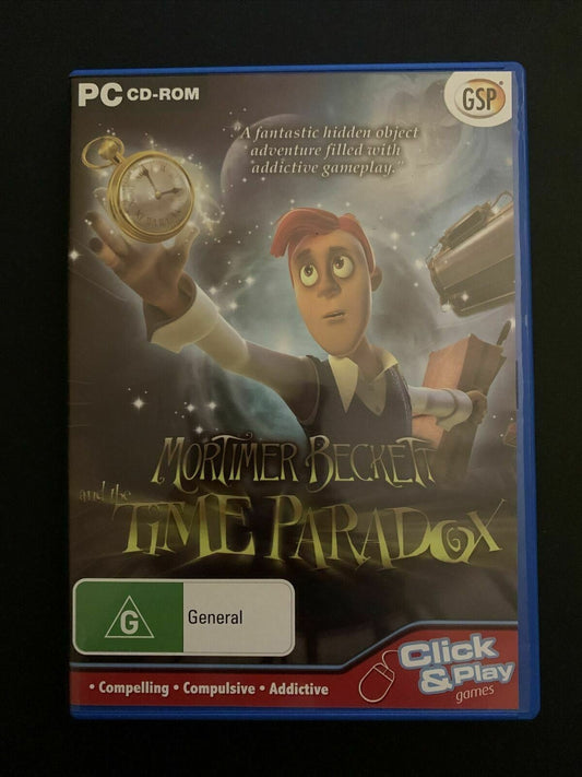 Mortimer Beckett and the Time Paradox PC Windows Hidden Object Game
