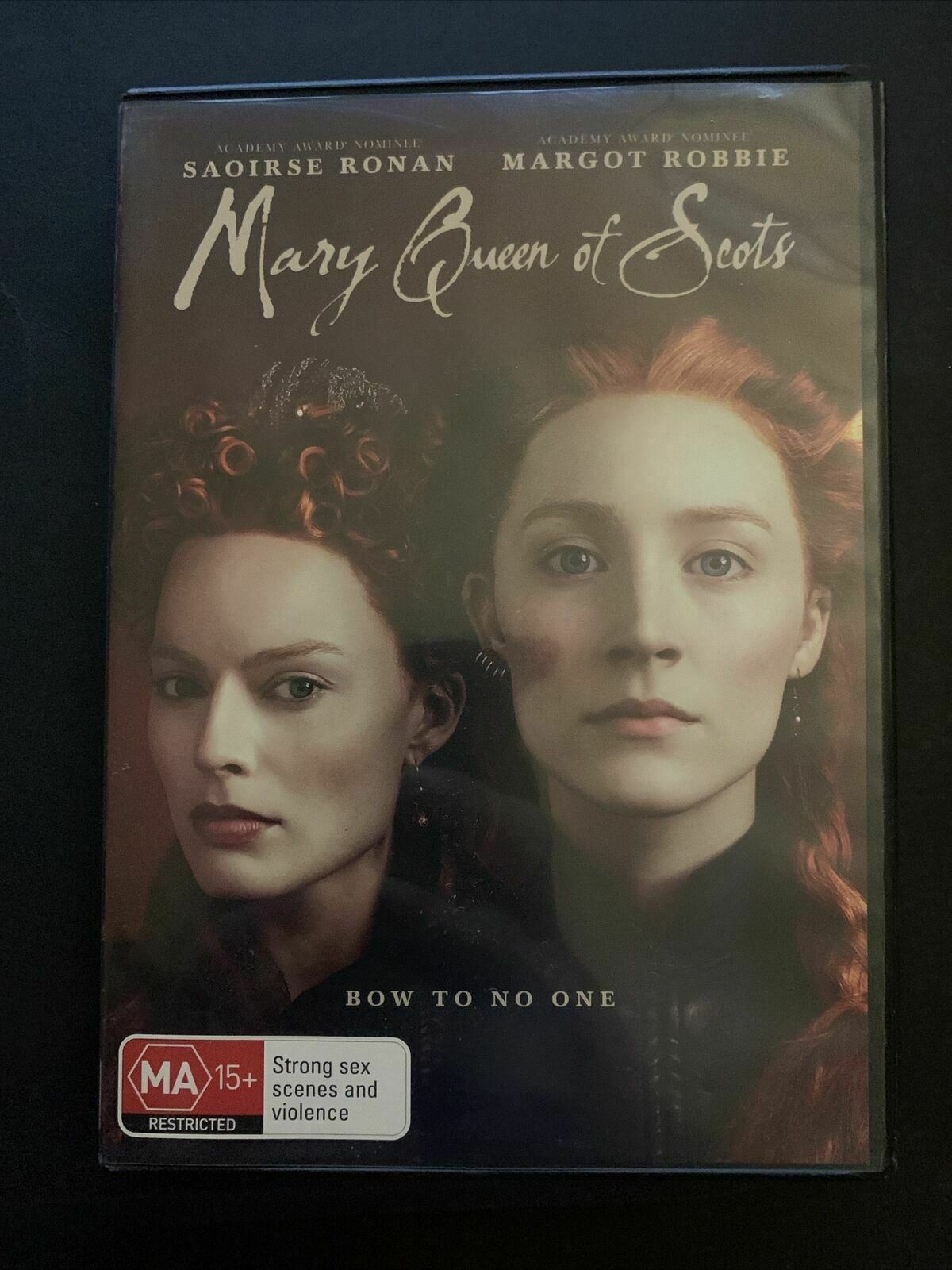 Mary Queen of Scots (DVD, 2018) Saoirse Ronan, Margot Robbie, Jack Lowde Region4