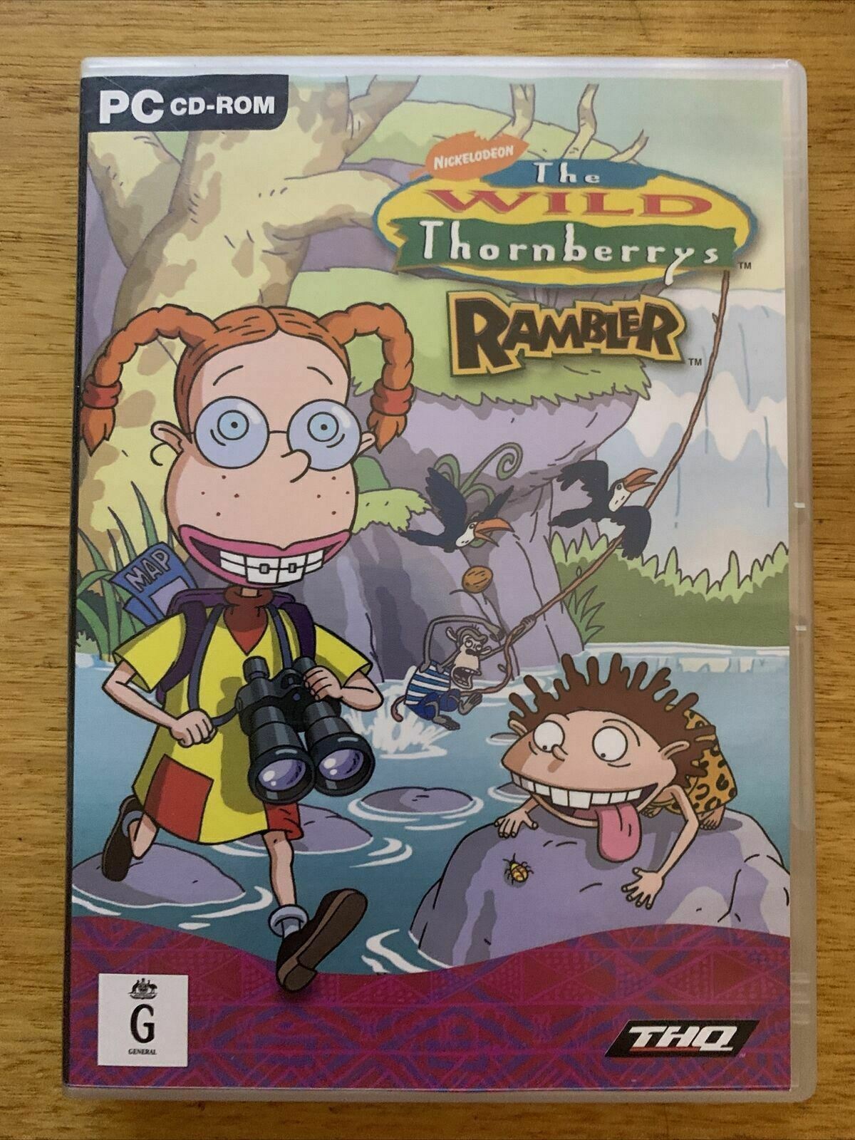 The Wild Thornberrys: Rambler - PC CD-ROM (2000) Nickelodeon Rugrats Game