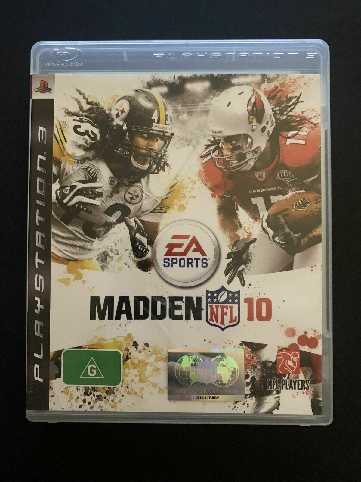Madden NFL 10 PS3 Playstation 3 Game + Manual