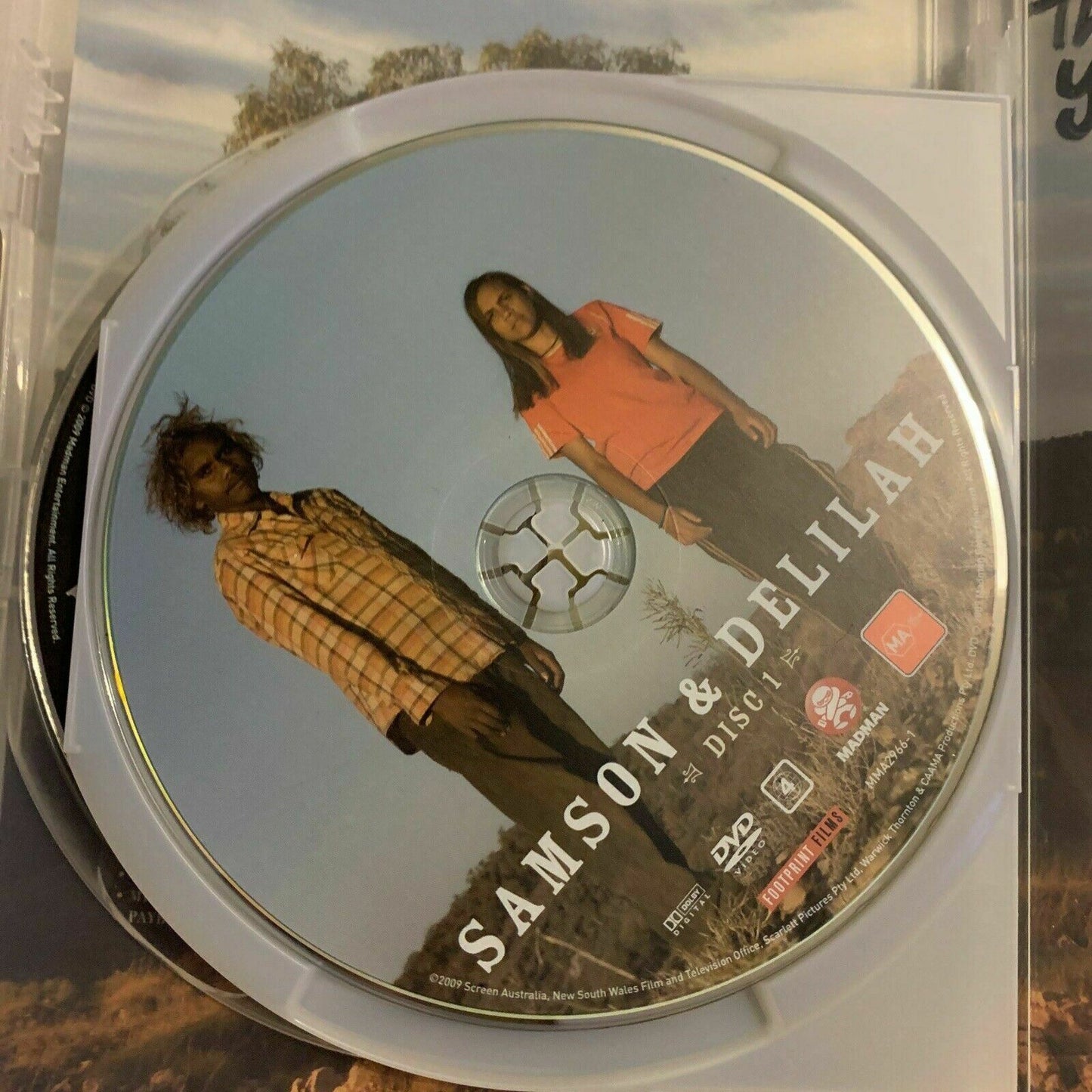 *Signed Cover* Samson & Delilah (DVD, 2009, 2-Disc Set) Region 4