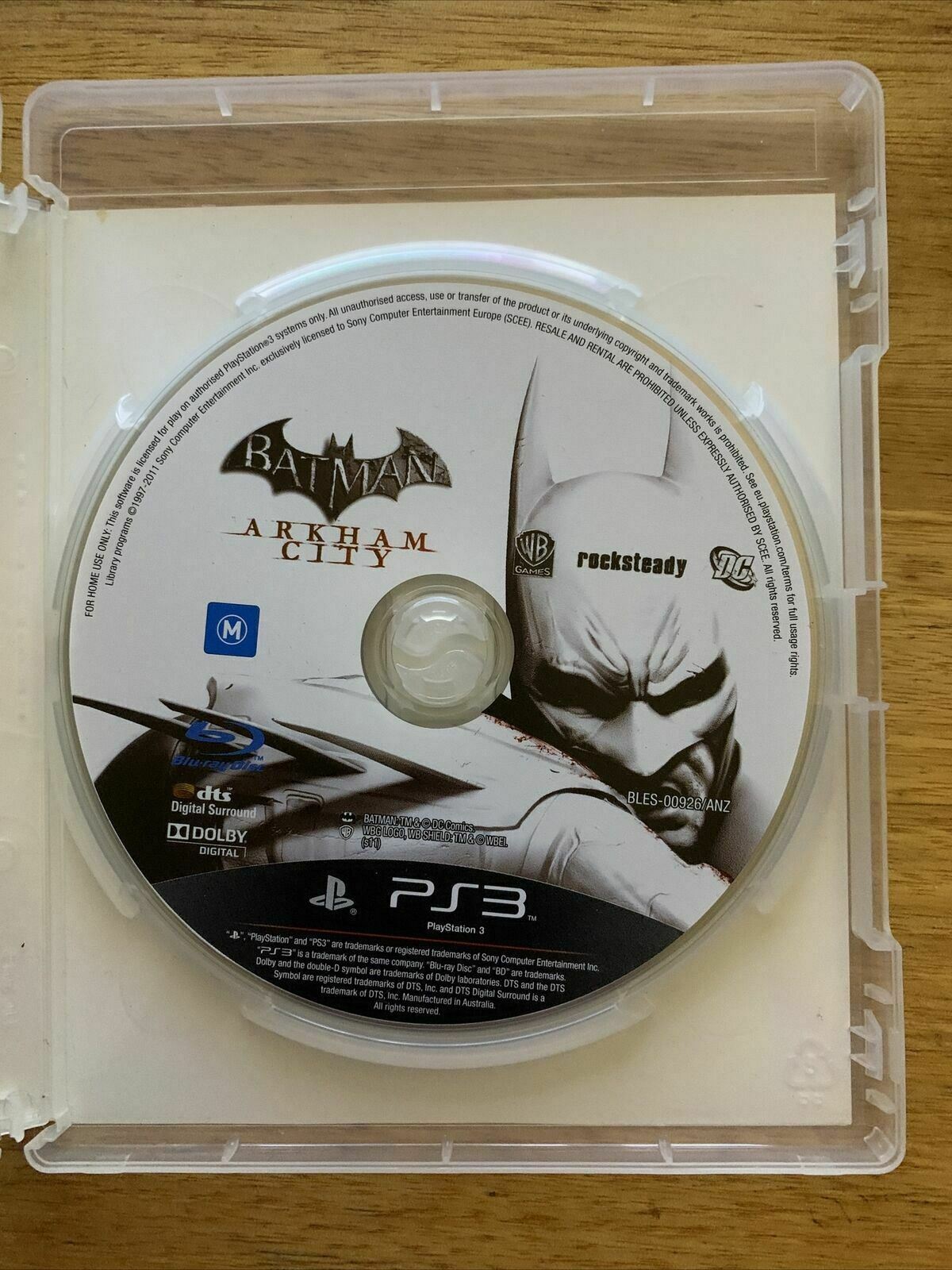 Batman Arkham City - Playstation 3 PS3 Game