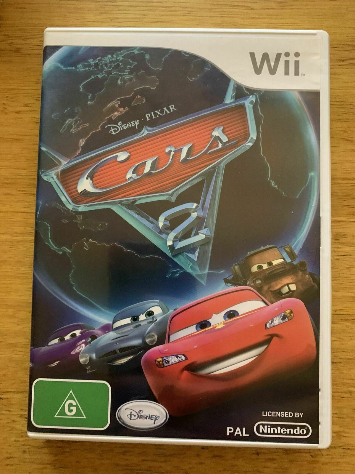 Disney Cars 2 - Nintendo Wii PAL Game with Manual