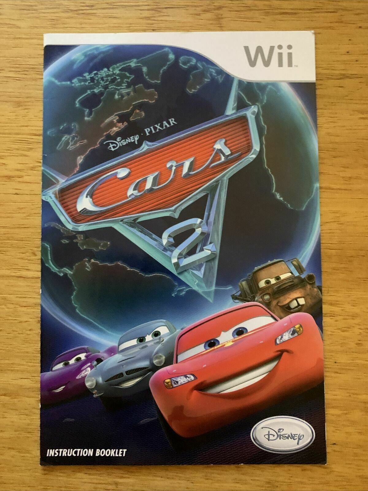 Disney Cars 2 - Nintendo Wii PAL Game with Manual