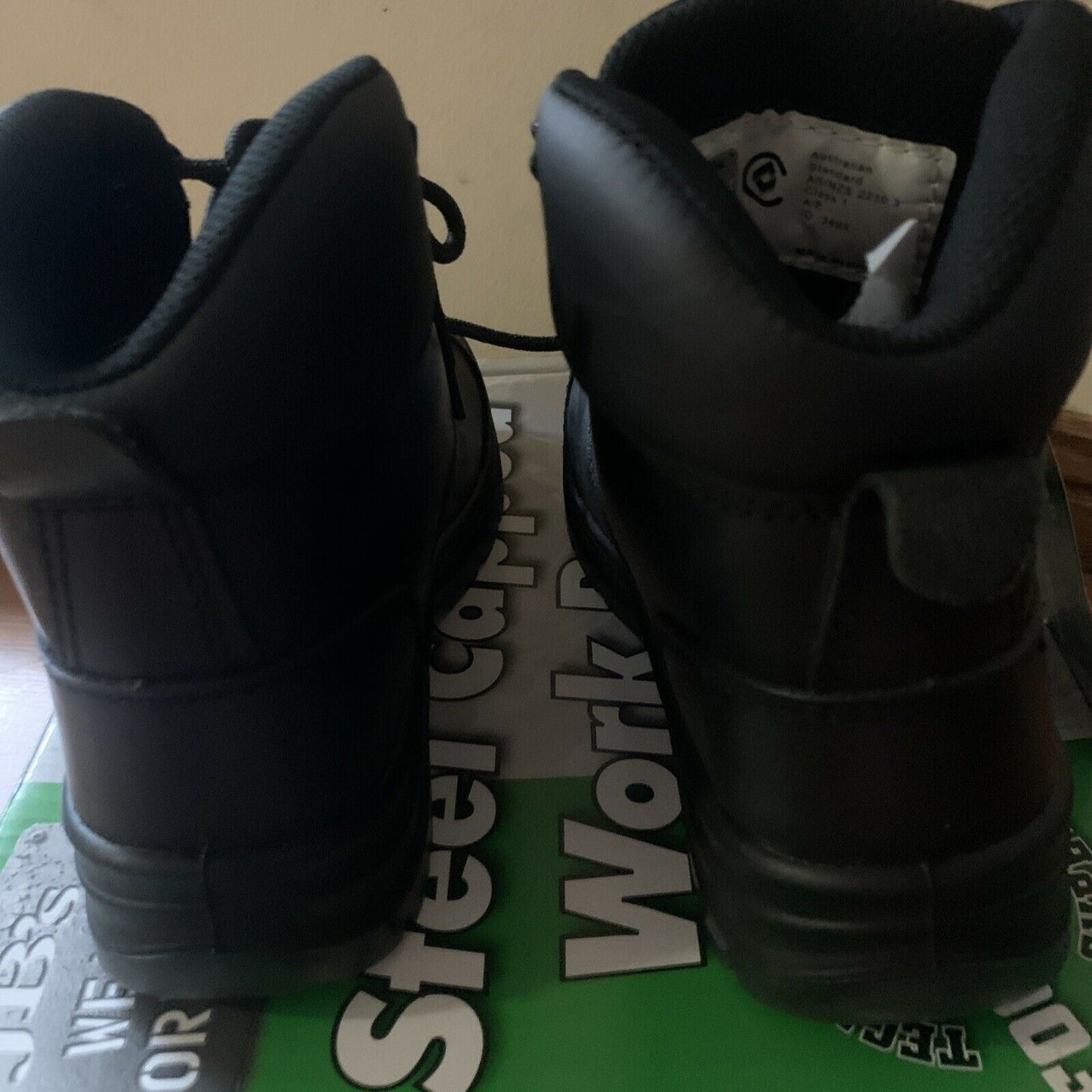 JB's Lace Up Safety Boot Work Wear Antistatic Slip Resistance Footwear Size 3 AU