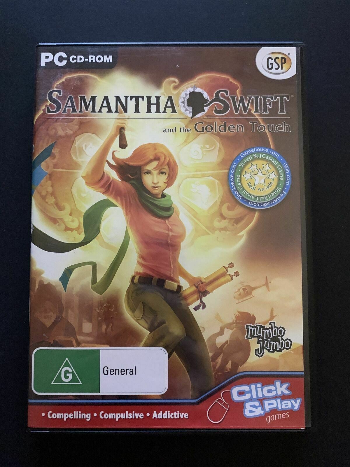 2x Hidden Object Games - Samantha Swift: Golden Touch + Lost Inca Prophecy PC