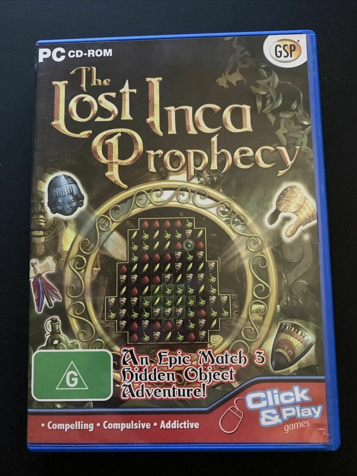 2x Hidden Object Games - Samantha Swift: Golden Touch + Lost Inca Prophecy PC