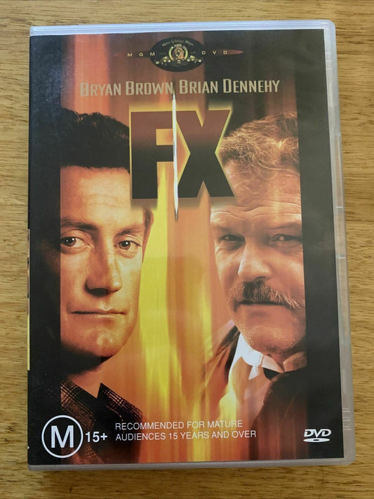 F/X - Murder By Illusion (DVD, 1986) Bryan Brown, Brian Dennehy - Region 4