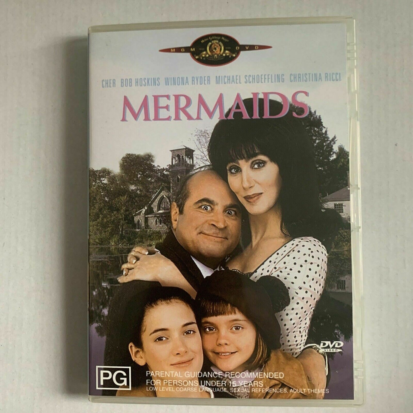 Mermaids (DVD, 1990) Cher, Winona Ryder, Bob Hoskins. Region 4