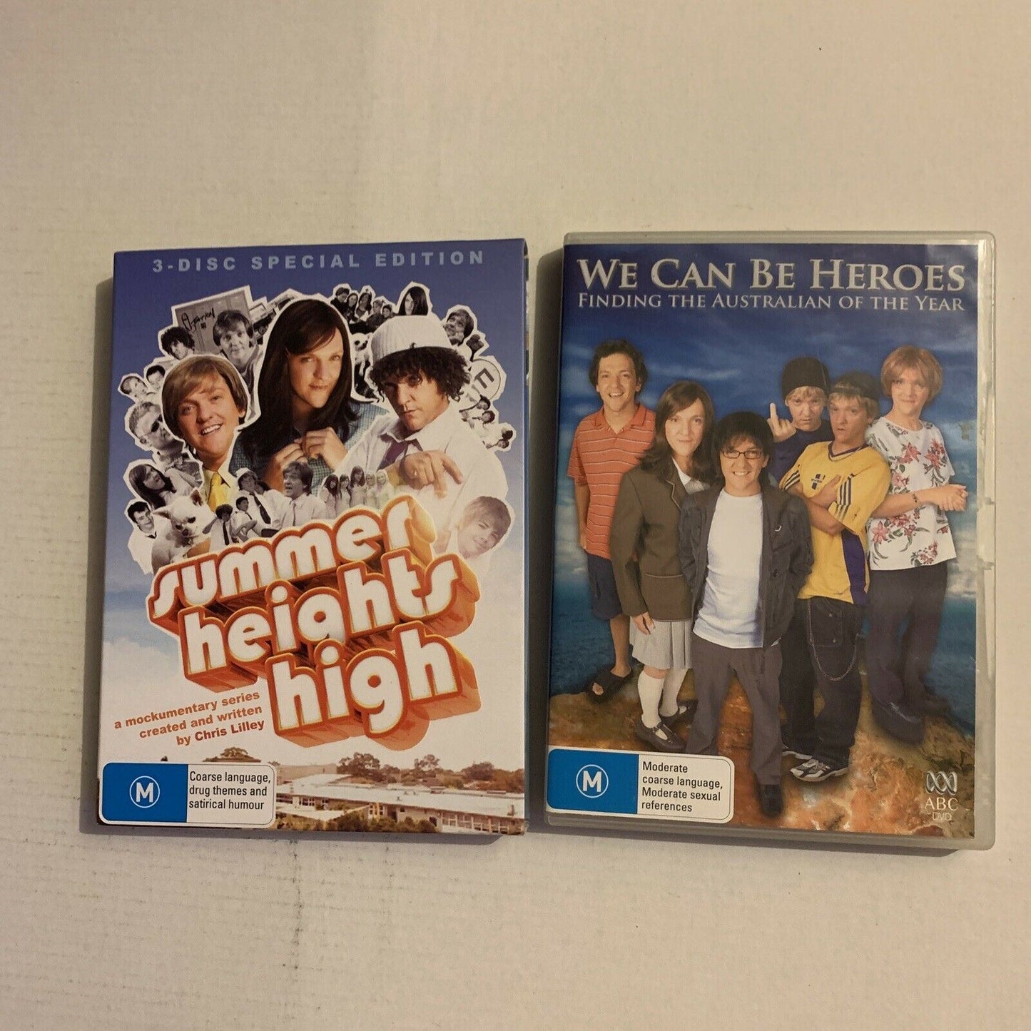 Summer Heights High - Special Edition & We Can Be Heroes DVD 4-Disc Chris Lilley