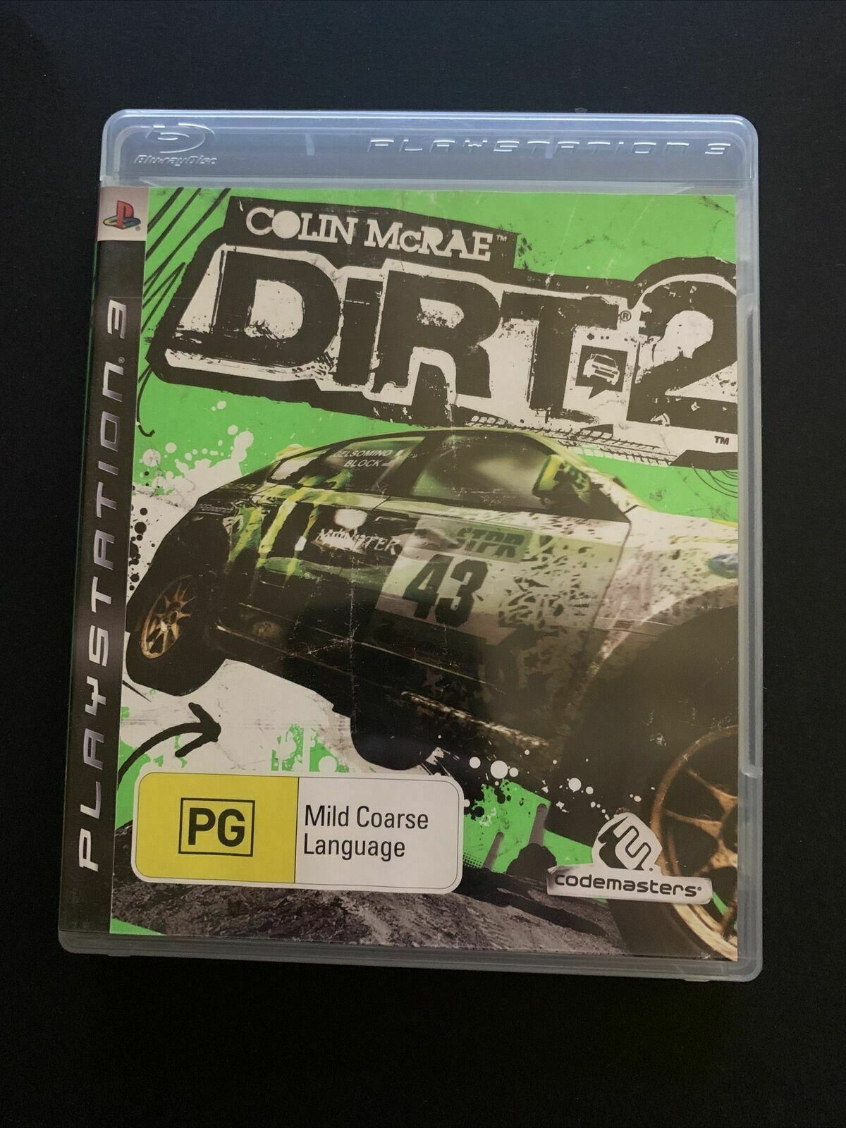 Colin McRae DiRT 2 - PS3 Game with Manual