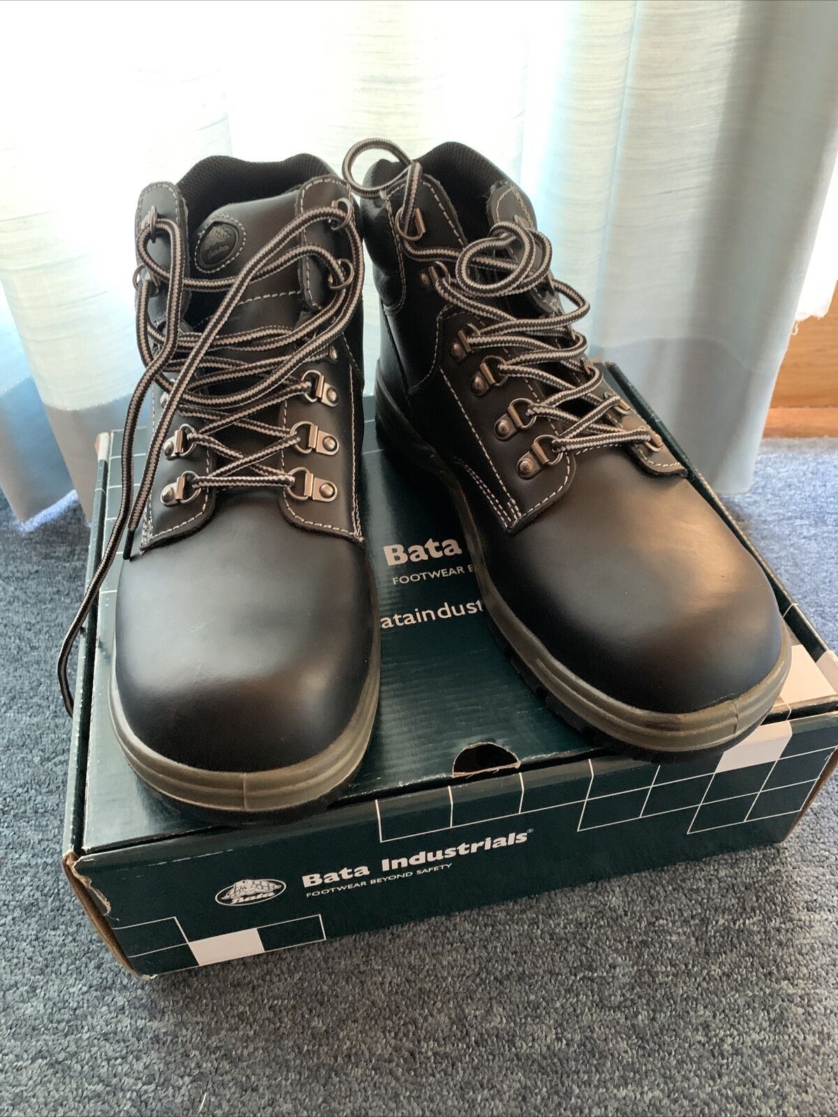 Bata Industrials Saturn Lace Up Safety Boots Size 7 UK Antistatic Footwear